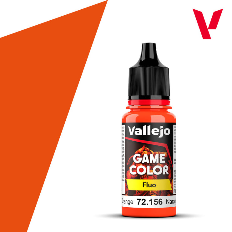 Vallejo Game Color Fluorescent Orange 18 ml