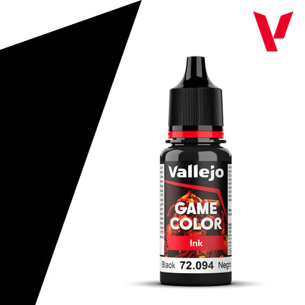 Vallejo Game Color Black 18 ml