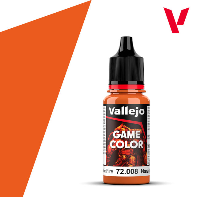 Vallejo Game Color Orange Fire 18 ml