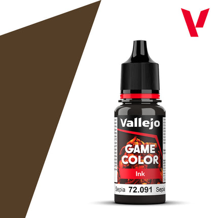 Vallejo Game Color Sepia 18 ml