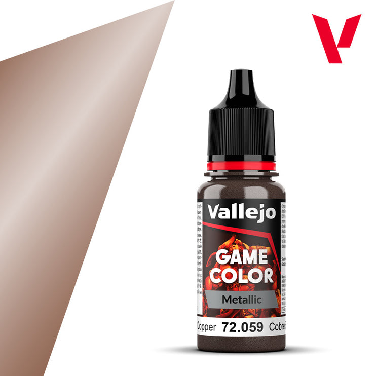 Vallejo Game Color Hammered Copper 18 ml