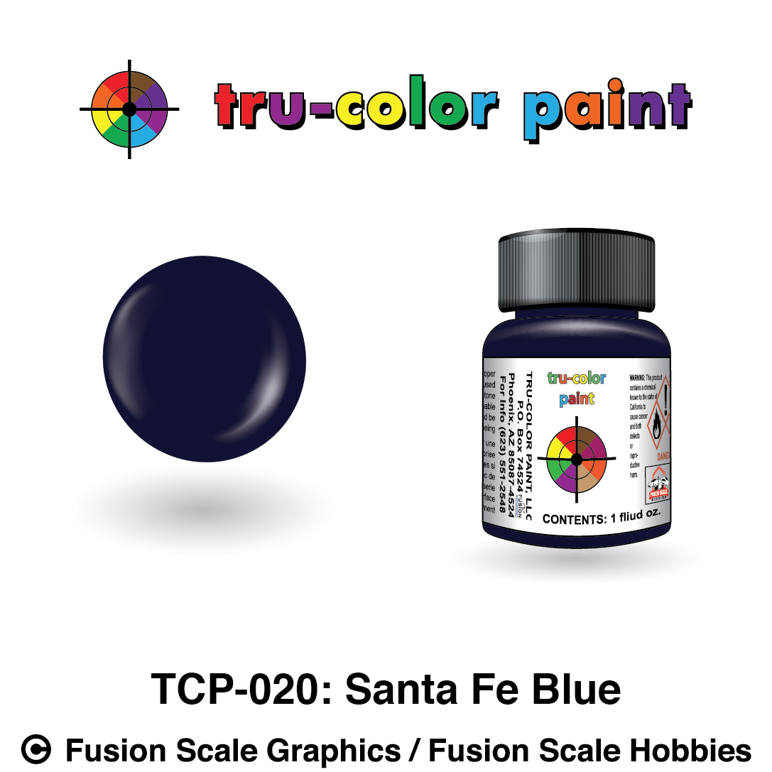 Tru Color Paint Santa Fe Blue 1oz