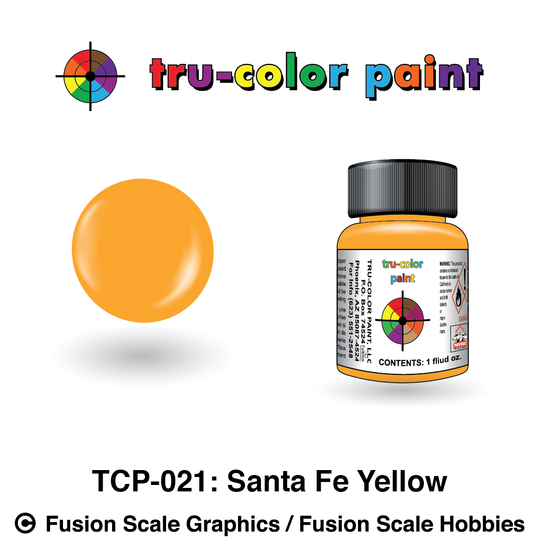 Tru Color Paint Santa Fe Yellow 1oz