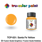 Tru Color Paint Santa Fe Yellow 2oz TCP021
