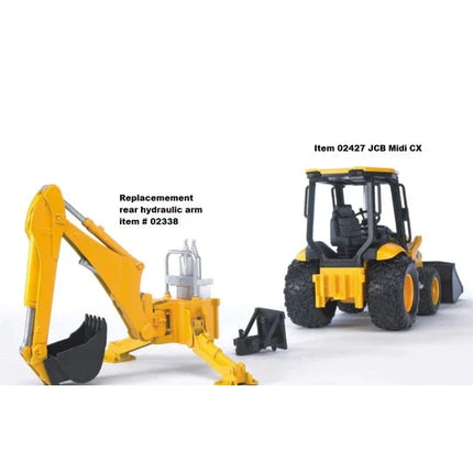 Bruder Toys JCB Midi CX Loader Backhoe 02427