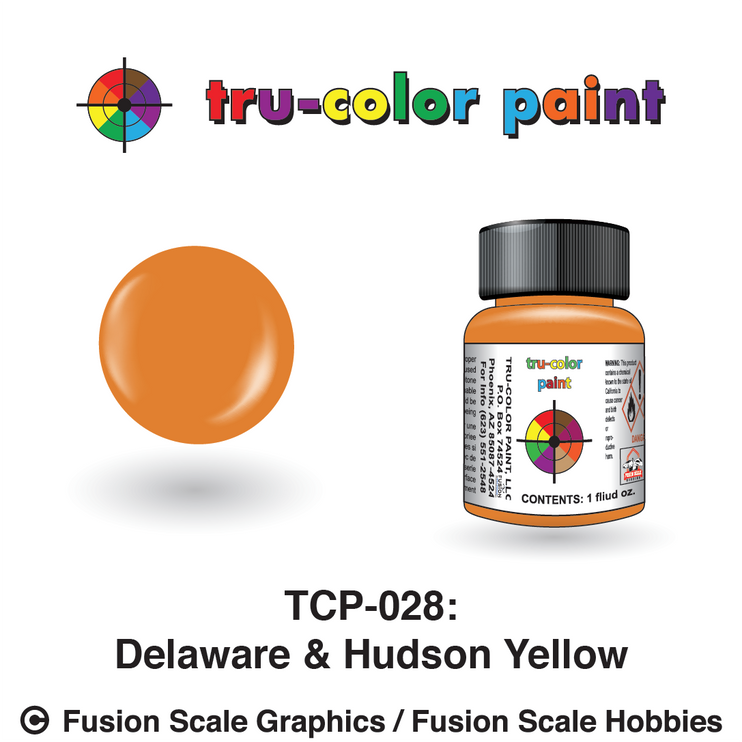 Tru Color Paint D&H Yellow 1oz