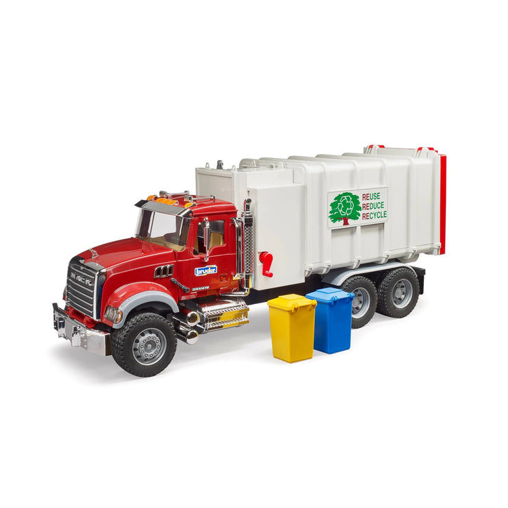 Bruder Toys MACK Granite Side loading garbage truck