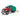 Bruder Toys MACK Granite Garbage truck (ruby red-green)