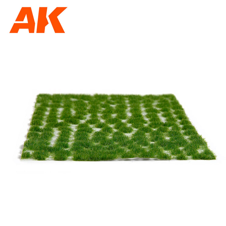 AK Interactive Light Green Tufts 2mm