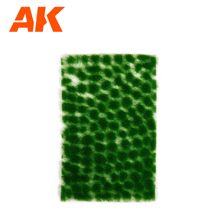 AK Interactive Dark Green Tufts 4mm