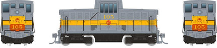 Rapido 048018 HO GE 44 Tonner (DC/Silent) New York, Ontario & Western Grey #103