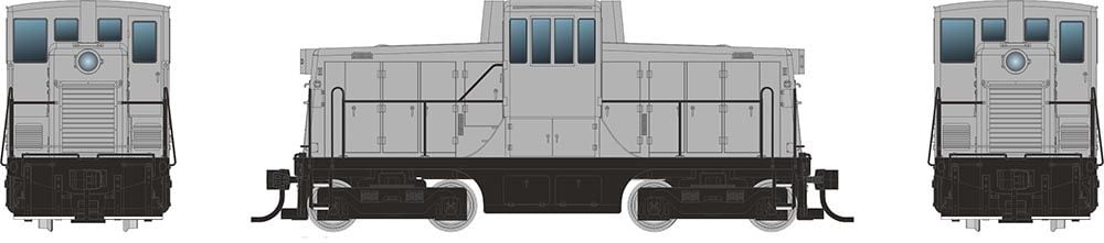 Rapido 048097 HO GE 44 Tonner (DC/Silent) Undecorated Phase III Body