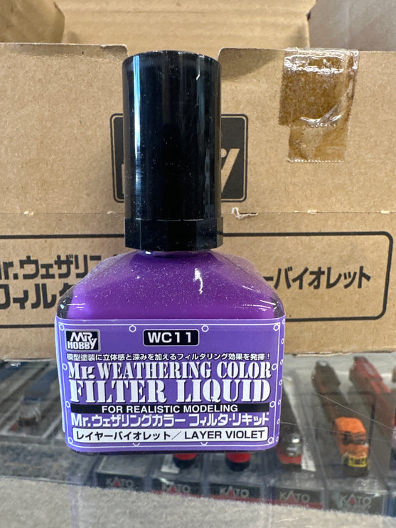 Mr Hobby Filter Liquid Violet Weathering Color