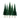 JTT 92001 Z scale Pine Trees - 1"-2" - 55-pack