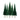 JTT 92002 N scale Pine Trees - 2"-4" - 36-pack