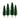 JTT 92032 O scale Cedar Trees - 6"-10" - 12-pack