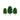JTT 92033 Z scale Trees - 1"-2" - 55-pack