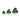 JTT 92039 HO scale Deciduous Trees - 3.5"-4" - 2-pack