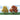 JTT 92219 N scale Deciduous Trees - Autumn - 2"-2.25" - 4-pack
