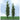 JTT 92318 HO scale Poplar Trees - 5"-6" - 3-pack