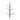 JTT 94117 N scale Sycamore Tree Armatures - 2" - 4-pack