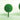 JTT 94329 Micro Trees - Light Green - 30-pack