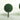 JTT 94331 Micro Trees - Dark Green - 30-pack