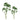 JTT 94409 Gum Trees - 1.5" - 6-pack