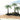 JTT 95719 Tropical Beach Scene Kit