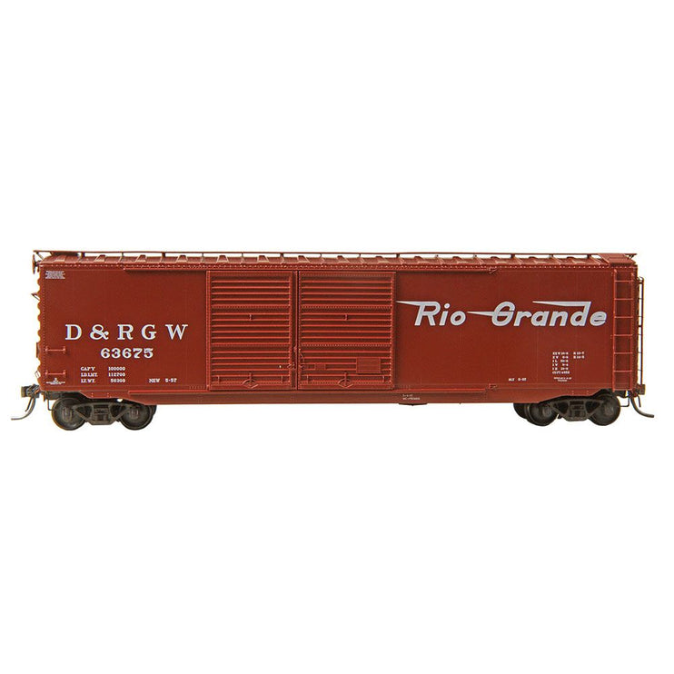 Kadee Cars HO Scale Denver Rio Grand Western 50' PS-1 Boxcar RD# D&RGW 63675