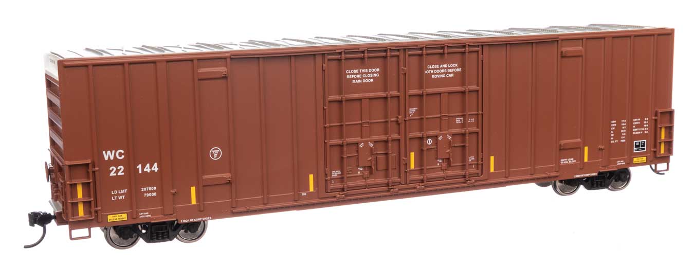 Walthers Mainline HO Scale Wisconsin Central #22144 60' High Cube Plate F Boxcar