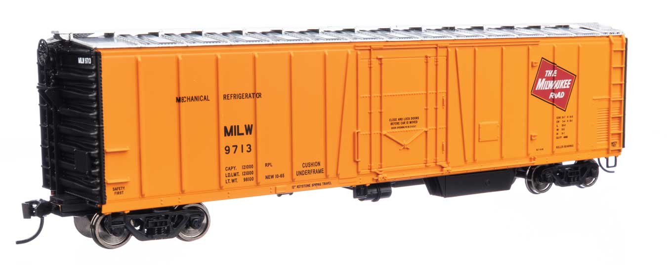 Walthers Mainline HO MILW #9713 50' AAR Mechanical Refrigerator Car