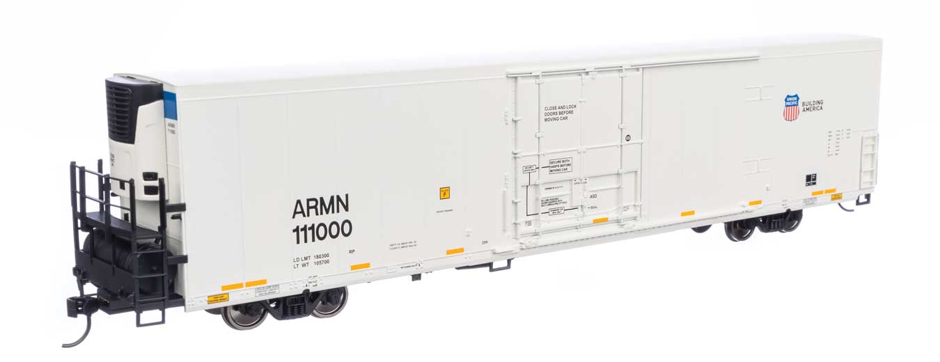 Walthers Mainline HO Union Pacific ARMN #111000 72' Modern Refrigerator Boxcar