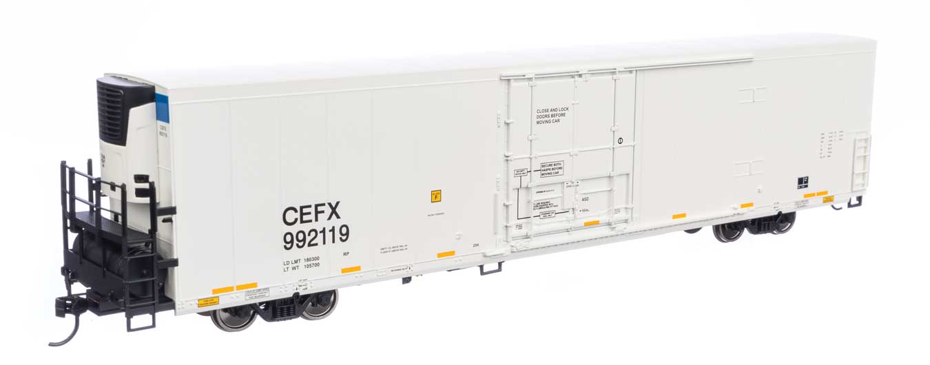 Walthers Mainline HO CIT Group/Capital Equipment Finance CEFX #992119 72' Modern Refrigerator Boxcar