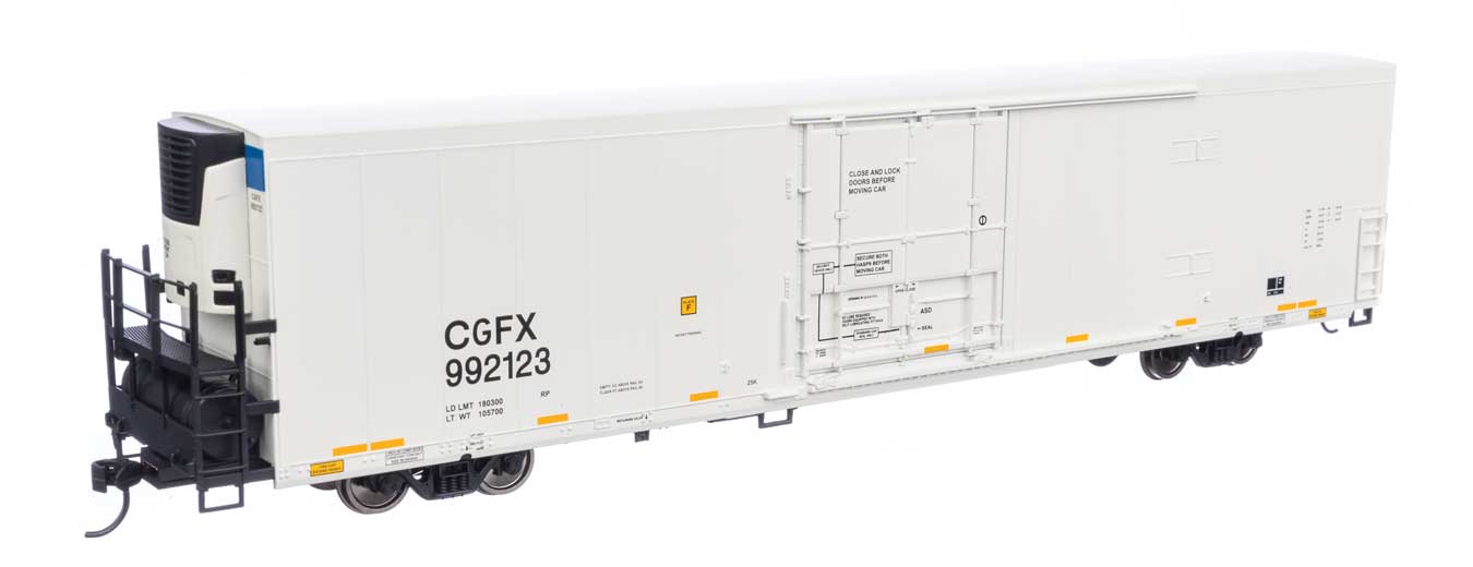 Walthers Mainline HO Cedar Grove Logistics, LLC CGFX #992123 72' Modern Refrigerator Boxcar