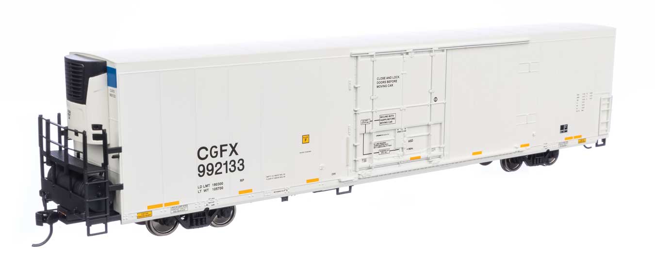 Walthers Mainline HO Cedar Grove Logistics, LLC CGFX #992133 72' Modern Refrigerator Boxcar