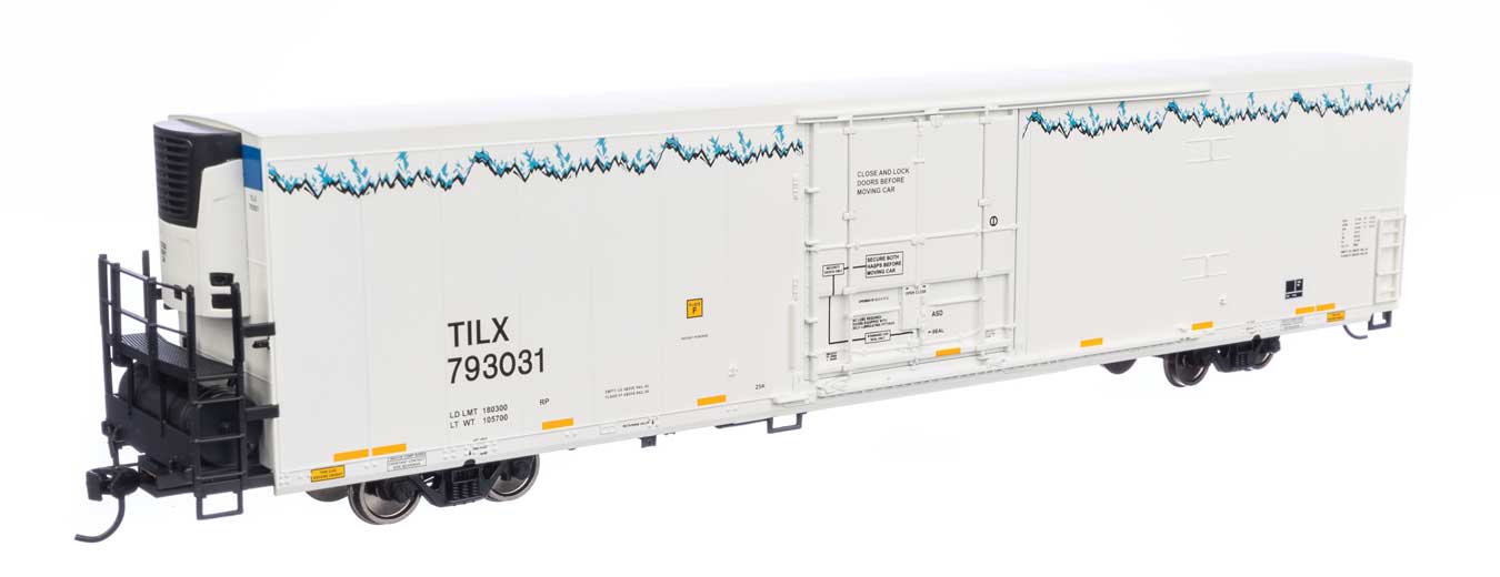 Walthers Mainline HO Trinity Industries Leasing TILX #793031 72' Modern Refrigerator Boxcar