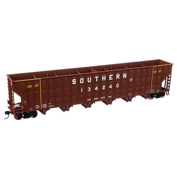 Walthers Mainline HO Scale  Wood Chip Hopper Car SOU #134240 brwn