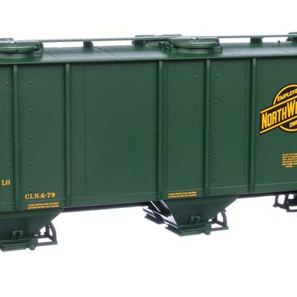 Walthers Mainline HO Scale Chicago & North Western(TM) #95420 50' Pullman-Standard PS-2 2893 3-Bay Covered Hopper