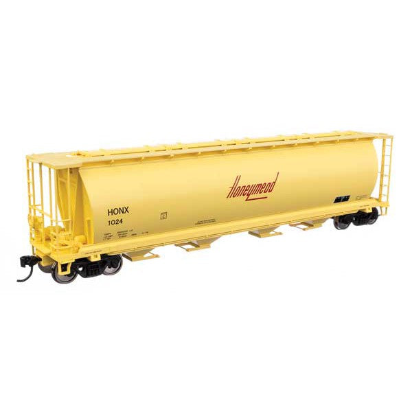 Walthers Mainline HO Scale Honeymead 59' Cylindrical Hopper 1024