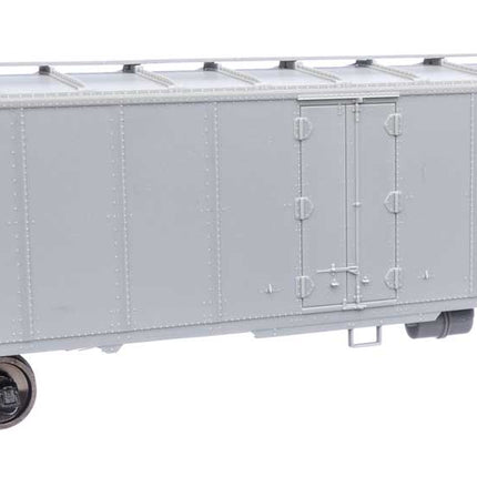 Walthers Mainline HO Scale Undecorated 40' Steel Reefer with Dreadnaught Ends