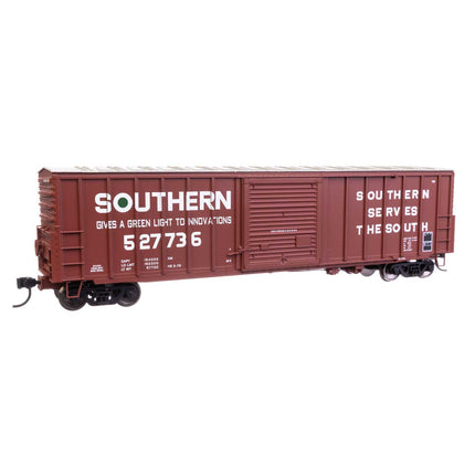 Walthers Mainline HO Scale Southern Railway #527736 50' ACF Exterior Post Dreadnaught End Plate B Boxcar