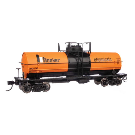 Walthers Mainline HO Scale Hooker Chemicals HOKX #1345 36ft 10,000 Gallon Insulated Tank Car