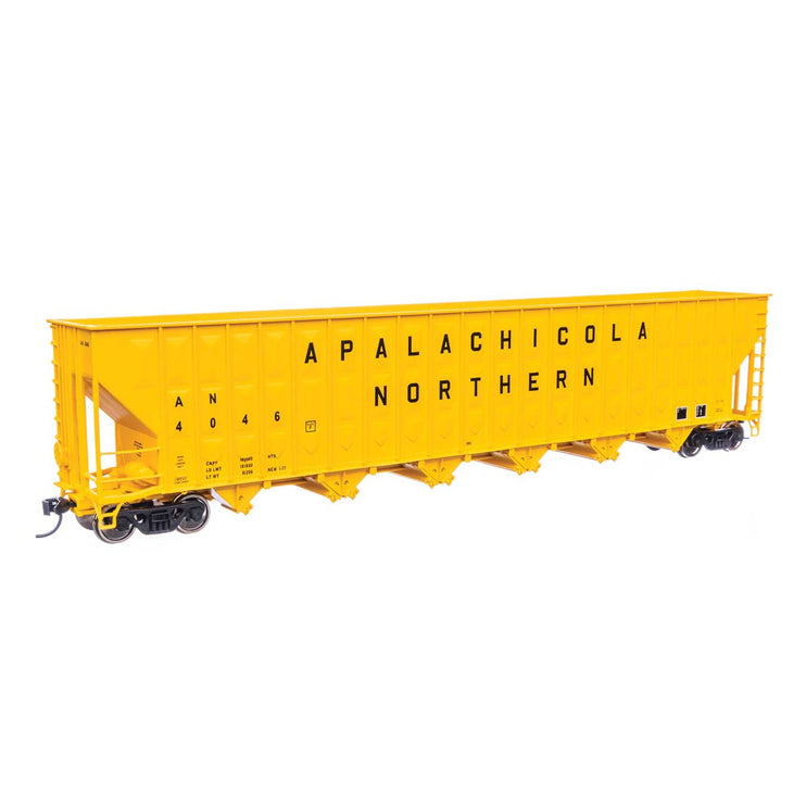 Walthers Mainline HO Scale Apalachicola Northern 4046 Greenville 7,000 Cubic Foot Wood Chip Hopper