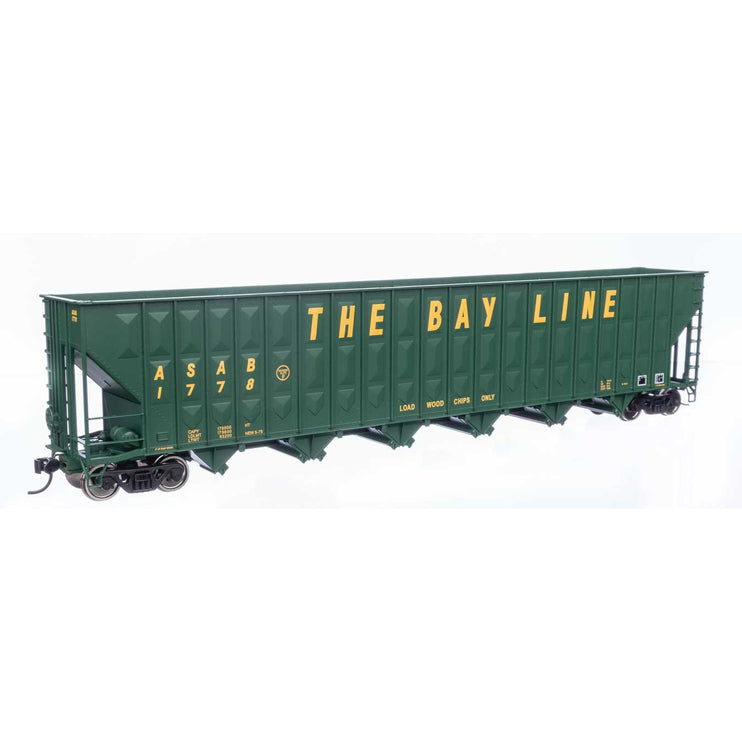 Walthers Mainline HO Scale Atlanta & St. Andrews Bay 1778 Greenville 7,000 Cubic Foot Wood Chip Hopper