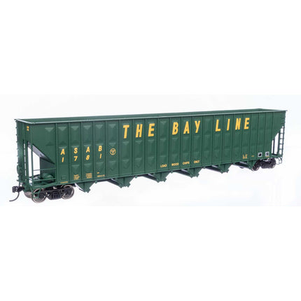 Walthers Mainline HO Scale Atlanta & St. Andrews Bay 1781 Greenville 7,000 Cubic Foot Wood Chip Hopper