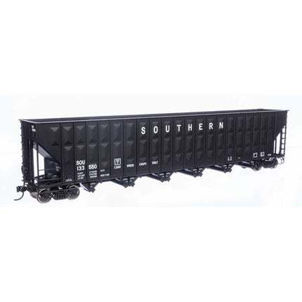 Walthers Mainline HO Scale Southern Black 133550 Greenville 7,000 Cubic Foot Wood Chip Hopper