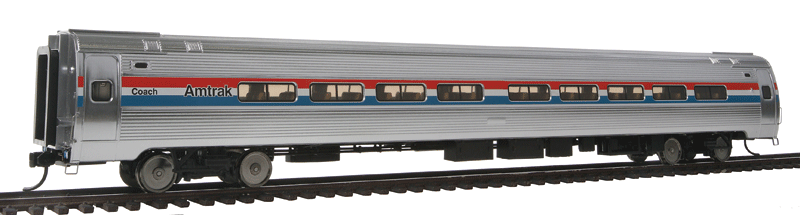 Walthers Proto Amtrak 85' Amfleet I 84-Seat Coach Phase III