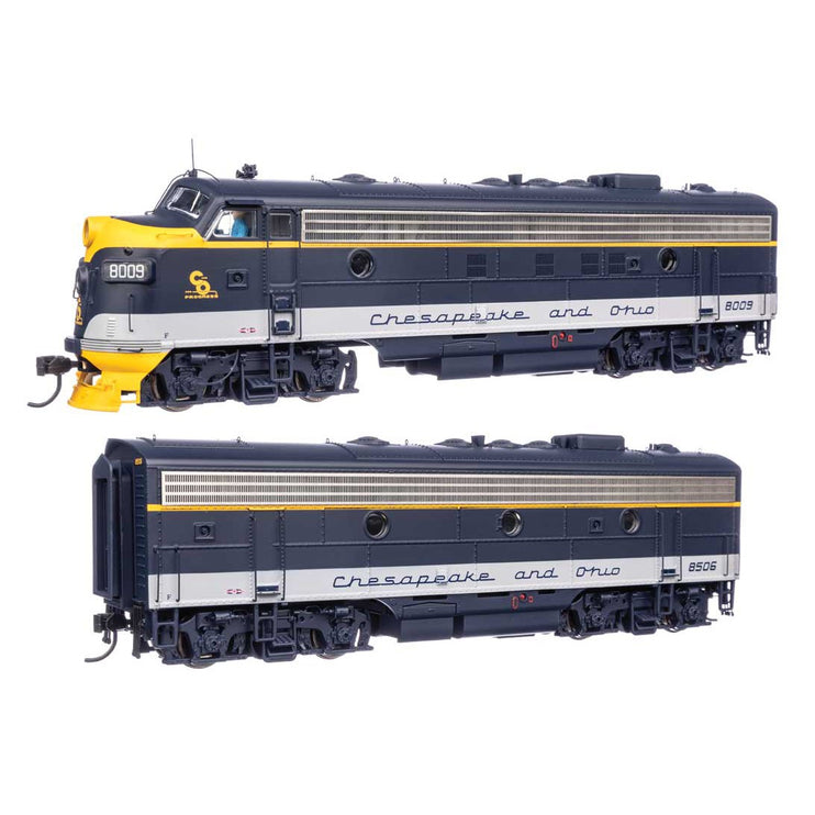 Walthers Proto HO Scale Chesapeake & Ohio #8009 & 8506  LokSound 5 Sound & DCC