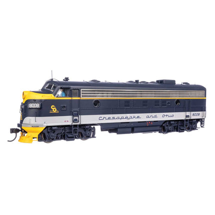 Walthers Proto HO Scale Chesapeake & Ohio #8008 As-delivered DCC / LokSound